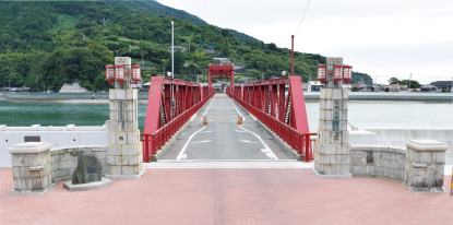 長浜大橋への交通