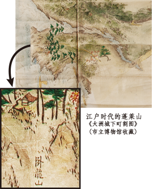 江户时代的蓬莱山