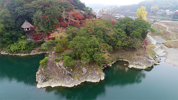 蓬莱山 俯瞰