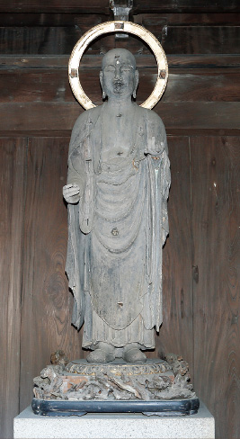 愛知県指定有形文化財 木造地蔵菩薩坐像
