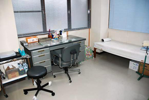 櫛生診療所診察室の画像