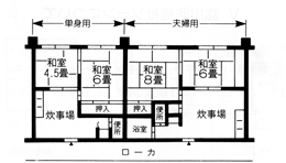 居室の間取り図