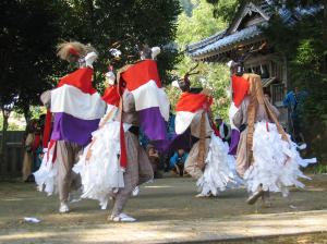 豊茂五ツ鹿踊り