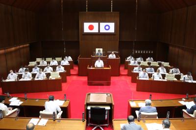 9月定例市議会提案理由説明