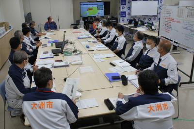 災害対策本部会議