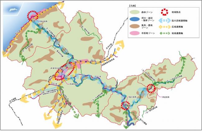 土地利用の方針（図）