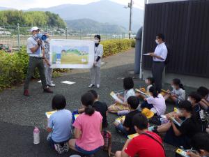 新谷小学校見学会_五郎水源地