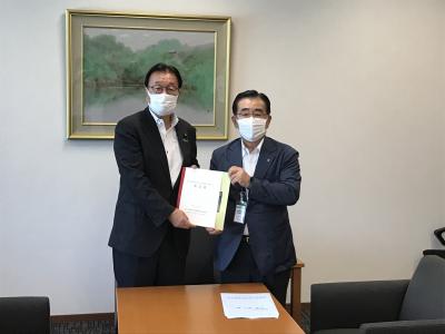 山本順三代議士への要望活動