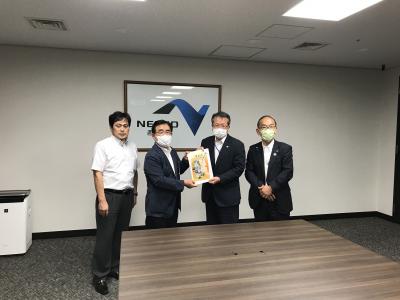 NEXCO西日本での要望活動の様子
