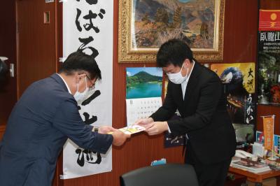 企業版ふるさと納税贈呈式