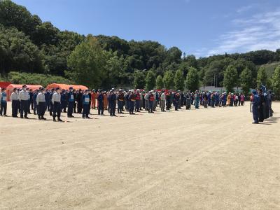 愛媛県総合防災訓練