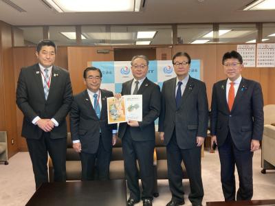国土交通省での要望活動の様子