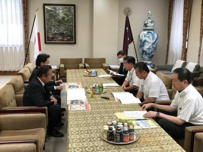 県議会への要望活動