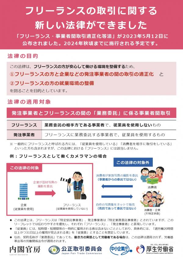 チラシ表面