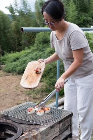 ９月焼きおにぎりづくり