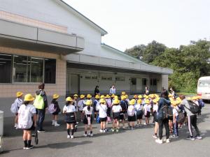 見学終了の写真