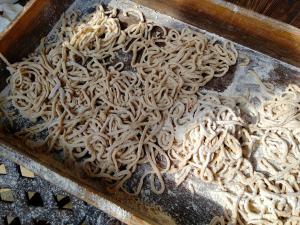 うどんが完成