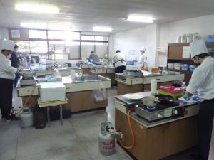 プロ部門　調理の様子