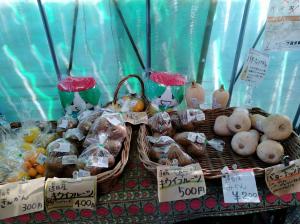 直売所で売られている農産物
