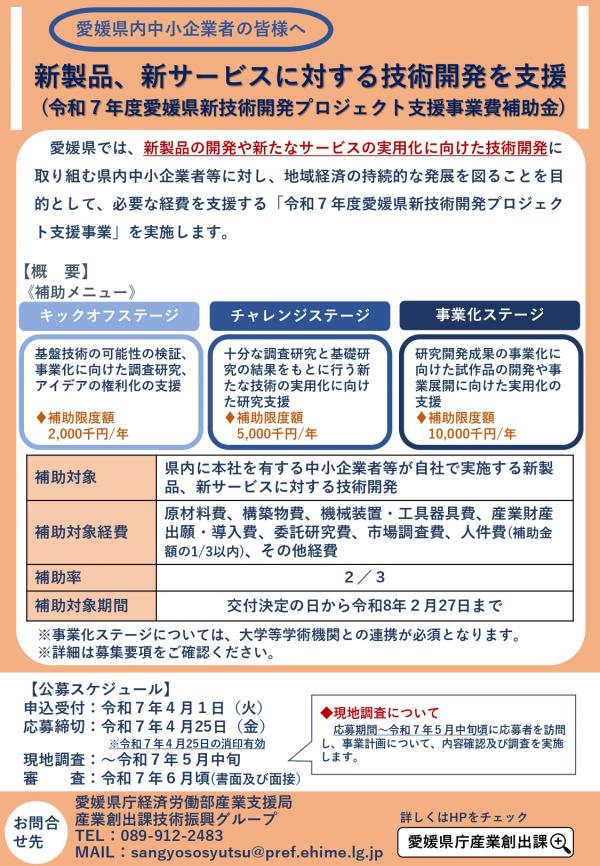 募集チラシ