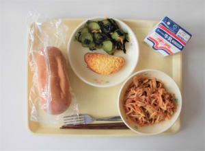 令和7年5月1日の学校給食の写真