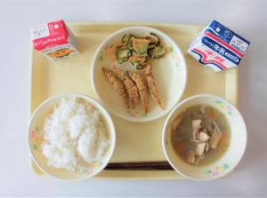 令和7年7月1日の学校給食の写真