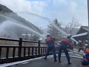 消防団員活動