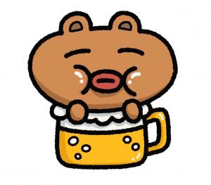 たぬビーのイラスト