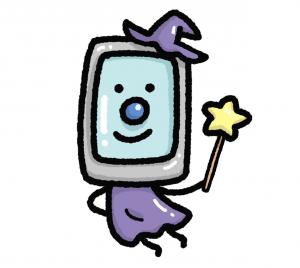 スマホ氏のイラスト