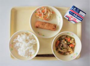 令和7年7月18日の学校給食の写真