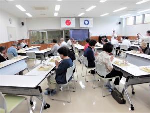 みなさんで「いただきます」