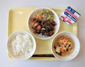 令和7年10月10日の学校給食の写真