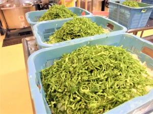 ピーマンと玉ねぎ