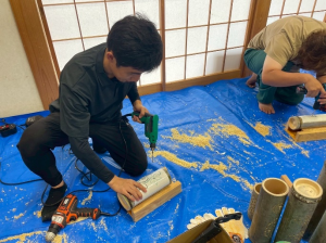 竹灯籠 若宮コミセン