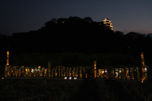 いもたき竹灯籠(夜)