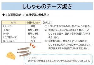ししゃものチーズ焼き