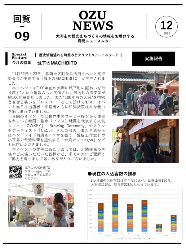 OZU NEWS 12月号表