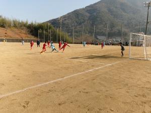 シュートの様子