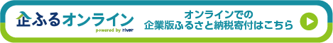 オンライン企業版ふるさと納税寄付サイト　バナー