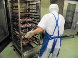 オーブンに入れるところ