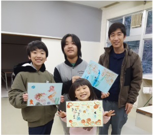 河辺こども教室3（野菜ランチョンマット）