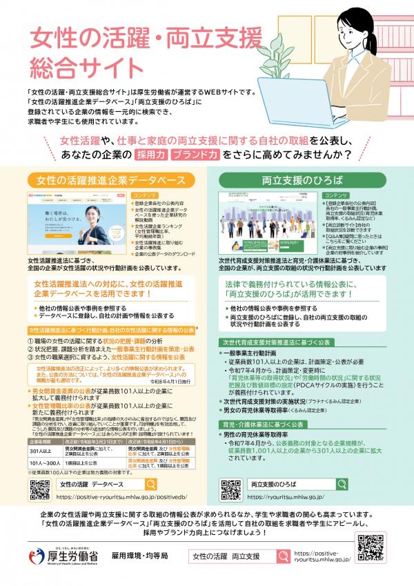 総合サイトチラシ表面