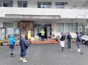 矢落川清掃 柳沢コミュニティーセンター
