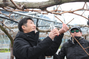 20260210_研修:シャインマスカット園地:二宮氏2