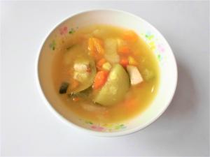夏野菜のスープ煮の完成品