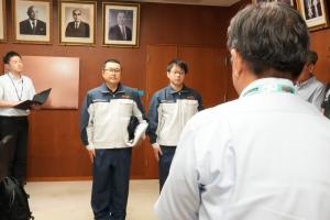 出発式①