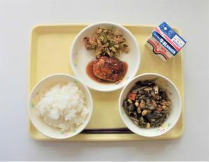 令和8年10月13日の学校給食の写真