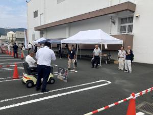セニアカー体験