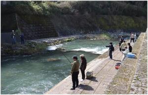 つり大会の様子です