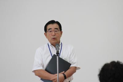 ８月２１日　大洲北中学校お披露目会2